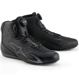 Alpinestars Celer -moottoripyöräsaappaat musta-tummanharmaat