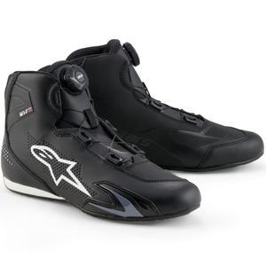 Alpinestars Celer -moottoripyöräsaappaat musta-valkoiset