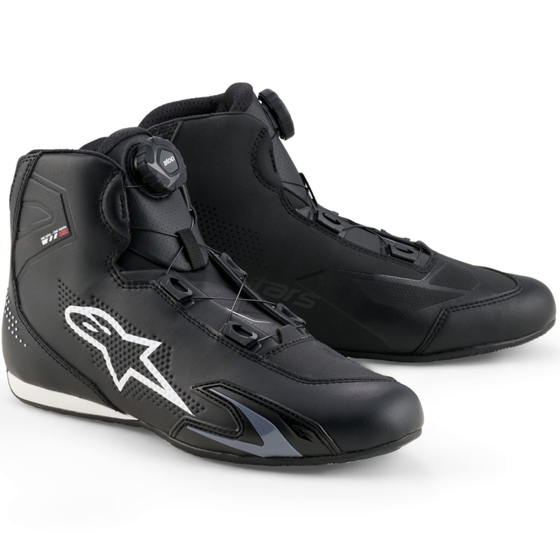 Alpinestars Celer -moottoripyöräsaappaat musta-valkoiset