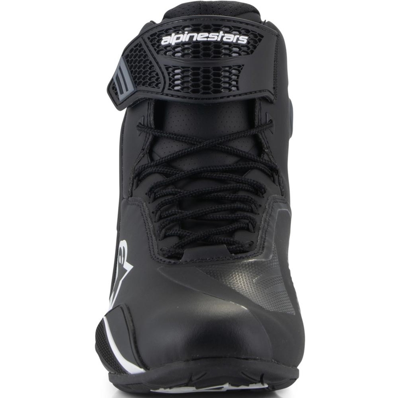 Alpinestars Faster-4 moottoripyöräsaappaat musta-valkoiset