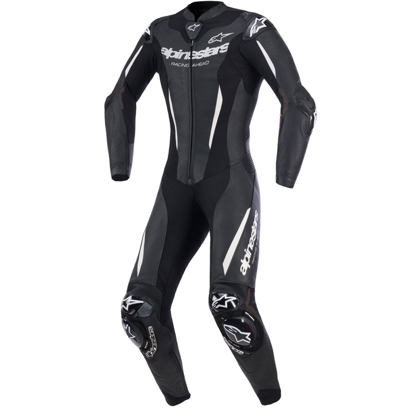 Alpinestars Stella GP-R7 Naisten Nahkapuku Moottoripyöräilyyn Musta