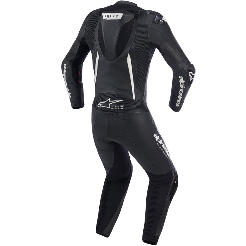 Alpinestars Stella GP-R7 Naisten Nahkapuku Moottoripyöräilyyn Musta