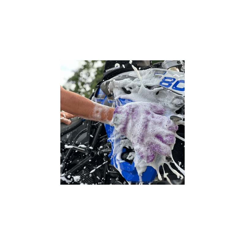 Jauhemainen moottoripyöräshampoo XzoneRide® Power Powder-Moto Wash 60 g