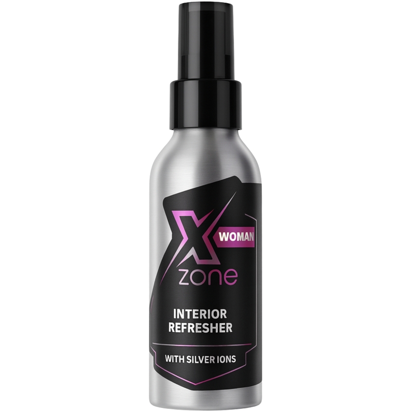 Xzone® Hopeaioneilla varustettu virkistävä suihkugeeli naisille 100 ml
