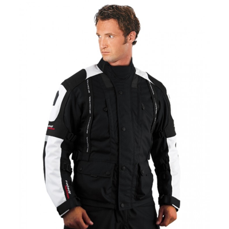 Bunda na motorku Roleff Taifun černo/bílá