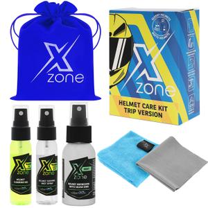 Xzone® Kypäränhoitosarja hopeaioneilla