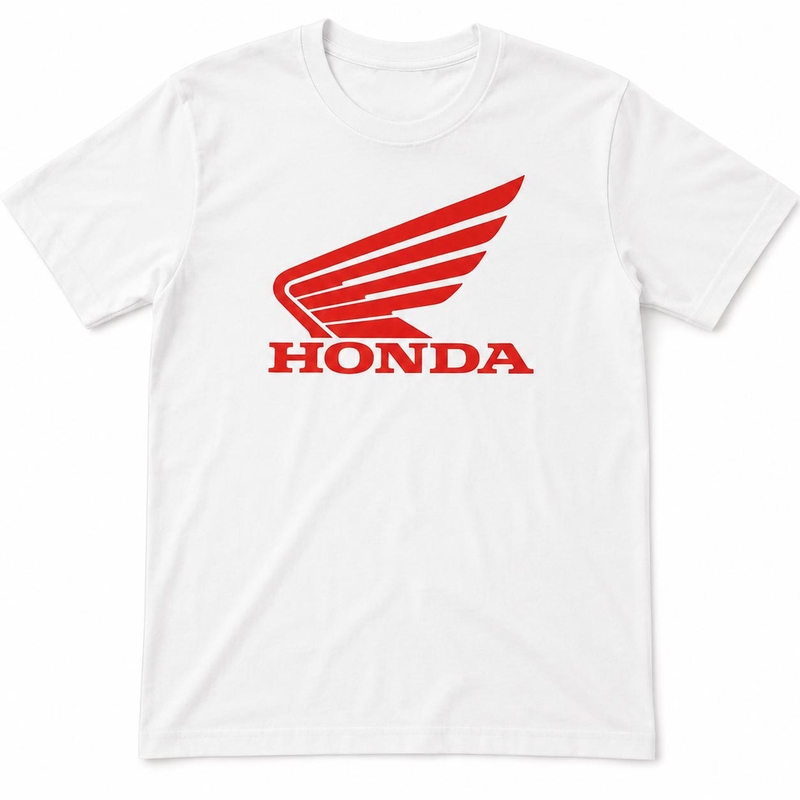 Honda Racing Honda Wing -t-paita, valkoinen