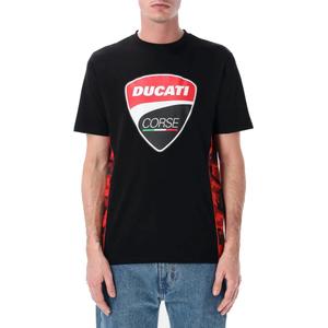 Ducati Corse CAMU DETAILS T-paita musta