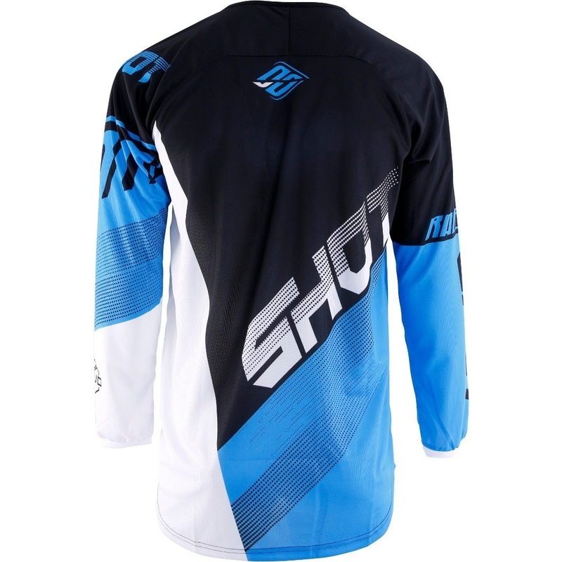 Motokrosový dres Shot DEVO Ultimate černo-modrý