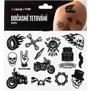 MotoZem Chopper -väliaikainen tatuointi