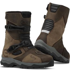 Eleveit X Land ADV Low E-Dry -moottoripyöräsaappaat Ruskea