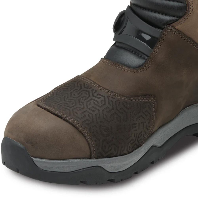 Eleveit X Land ADV Low E-Dry -moottoripyöräsaappaat Ruskea