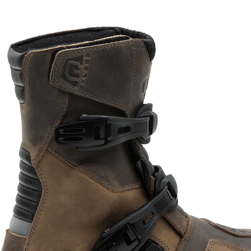 Eleveit X Land ADV Low E-Dry -moottoripyöräsaappaat Ruskea