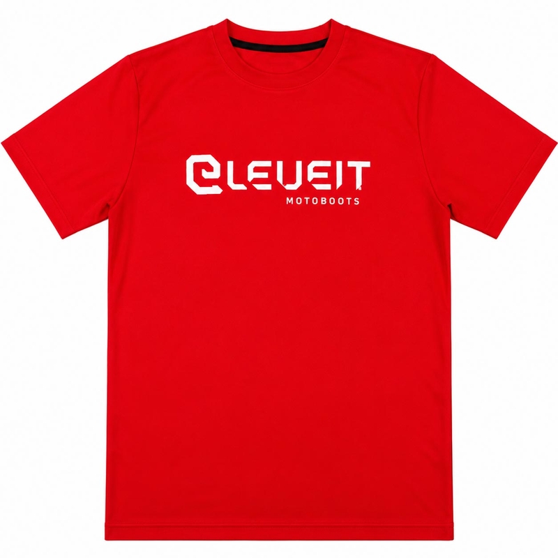 T-paita Eleveit Logo punainen