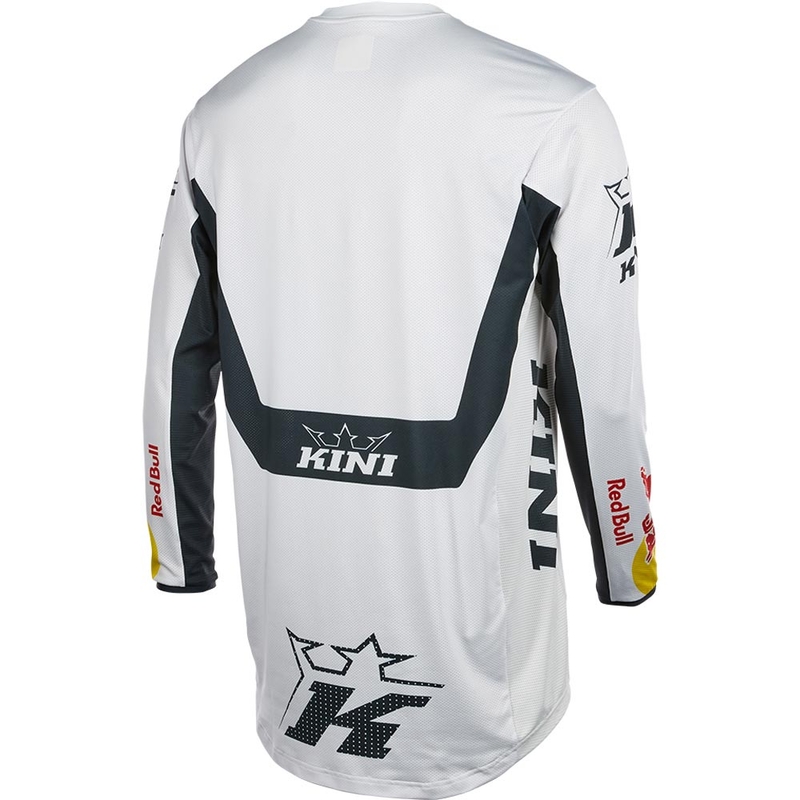 KINI Red Bull MXC 1.0 motocross-paita valkoinen