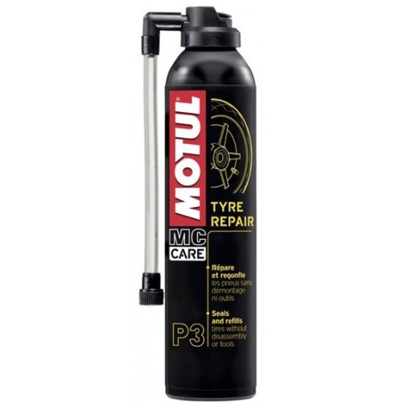 Renkaiden korjaussuihke Motul P3 Renkaiden korjaus 300 ml