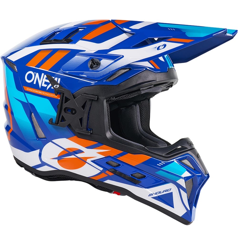Motocross-kypärä O´Neal EX-SRS Dust sini-oranssi
