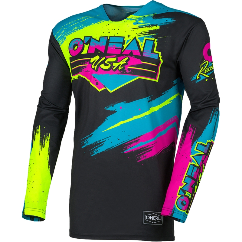 O'Neal Mayhem Reseda motocrossipaita musta-keltainen