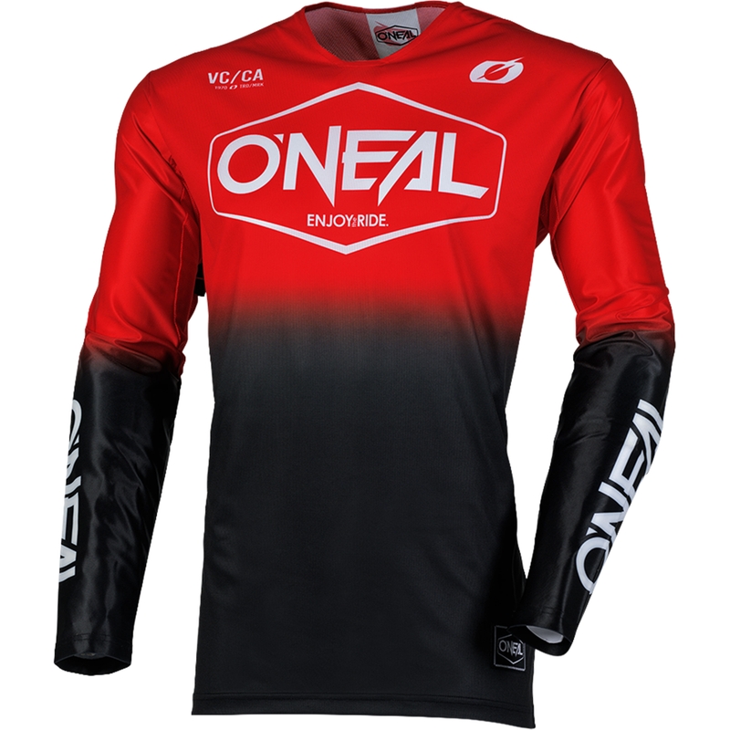 O´Neal Mayhem Hexx motocrossipaita musta-punainen