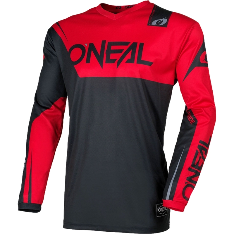O'Neal Element Racewear motocrossipaita musta-punainen