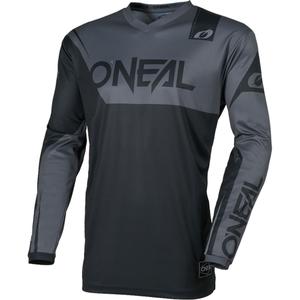 O'Neal Element Racewear motocrossipaita musta-harmaa