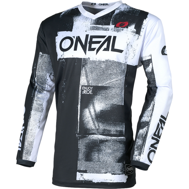 O'Neal Element Roller motocrossipaita musta-valkoinen