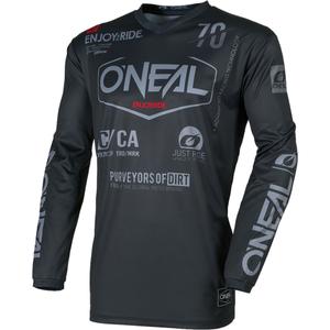 O'Neal Element Brand motocrossipaita musta-harmaa