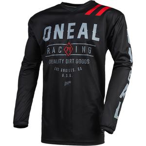 O´Neal Element Dirt motocrossipaita musta-harmaa