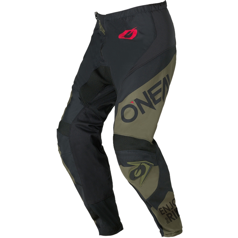 O'Neal Element Racewear crossihousut musta-oliivi
