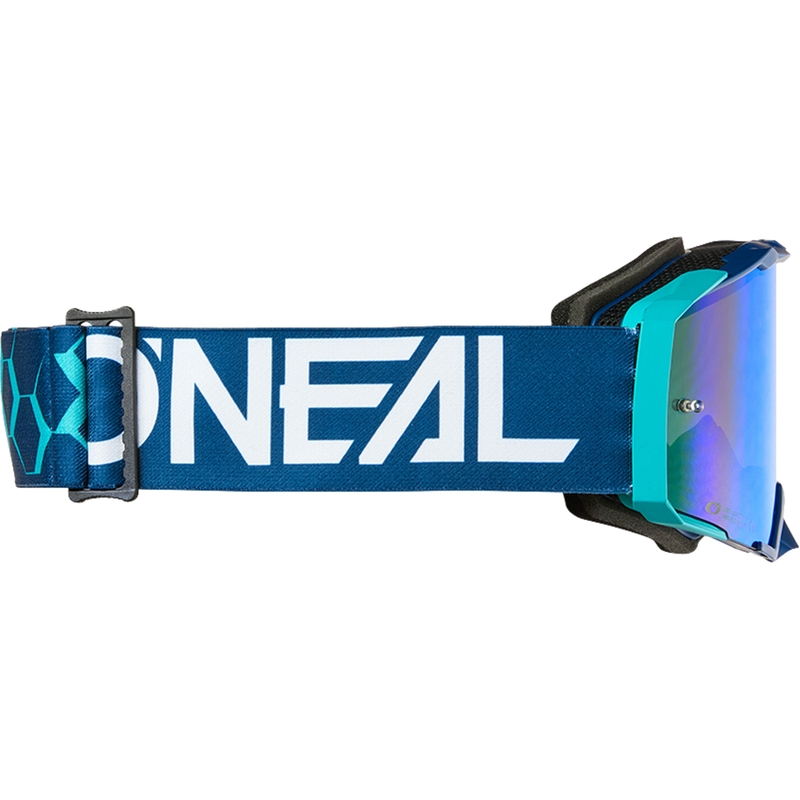 Motocrosslasit O´Neal B-33 Hexa sininen (iridiumsininen pleksilasi)