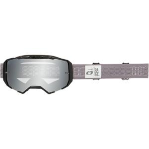 Motocrosslasit O´Neal B-22 Static harmaa (hopeinen peilipleksi)