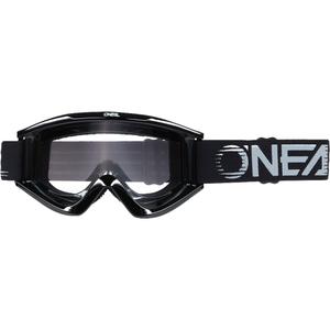 O´Neal B-Zero -motocrosslasit, mustat (kirkas pleksilasi)