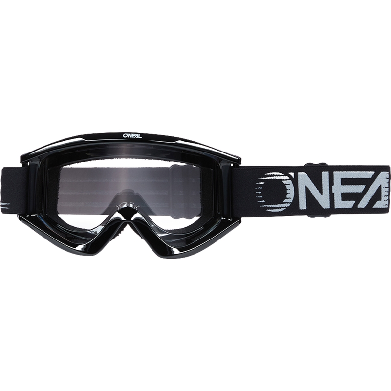 O´Neal B-Zero -motocrosslasit, mustat (kirkas pleksilasi)