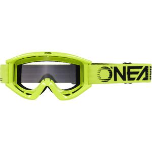 O´Neal B-Zero motocrosslasit, fluo keltainen (kirkas pleksilasi)