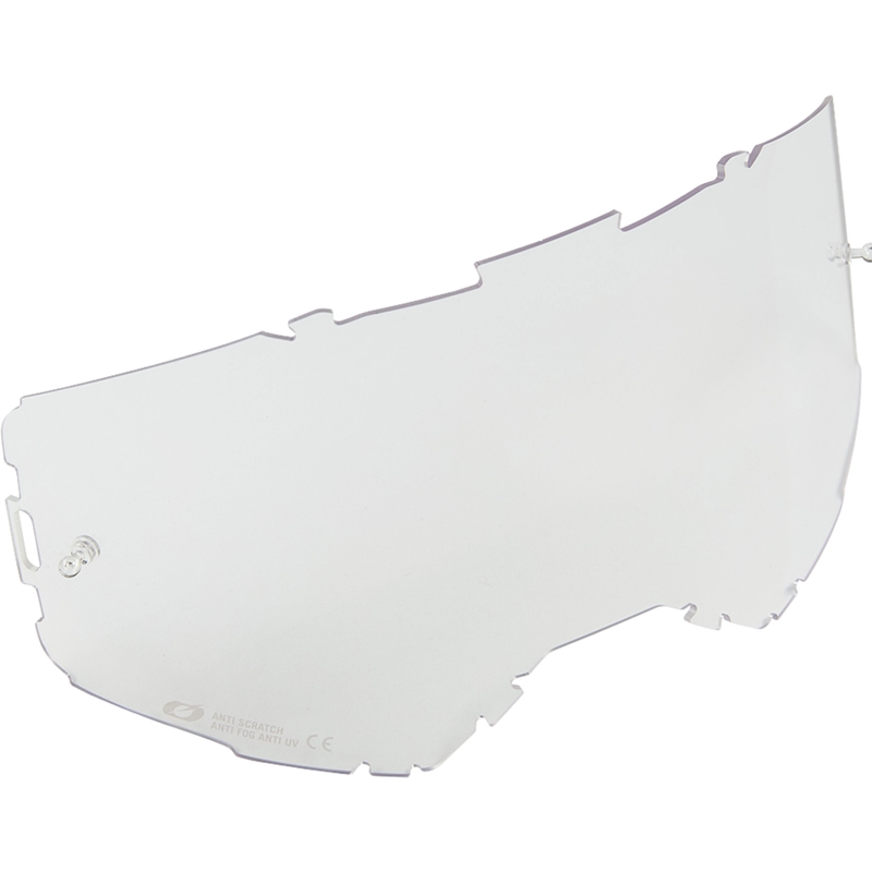 Kirkas visiiri motocrossilasseille O´Neal B-22, B-33