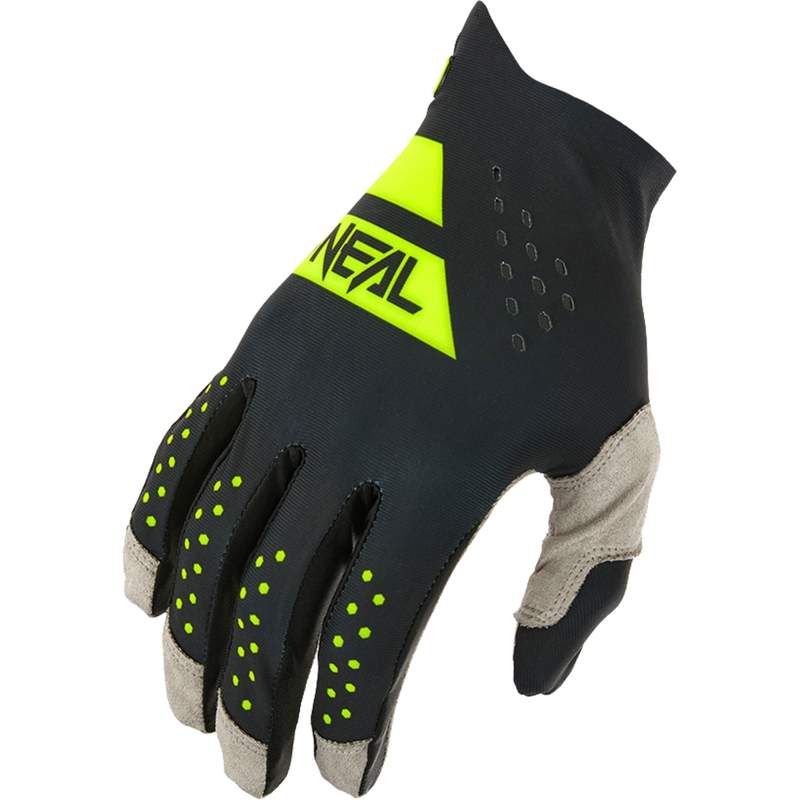 O´Neal Pin it Slip on crossihanskat musta-keltainen