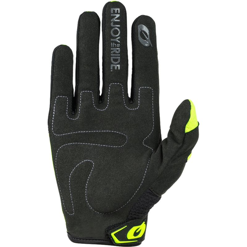 O´Neal Element Racewear crossihanskat musta-keltainen