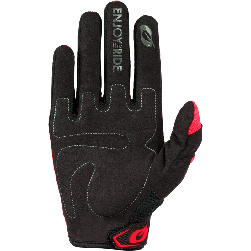 O´Neal Element Racewear crossihanskat musta-punainen