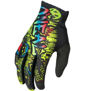 O'Neal Matrix Rancid Lasten Motocross-Hanskat Musta-Neonkeltainen