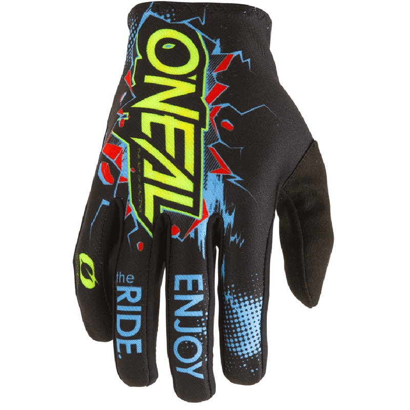 O'Neal Matrix Villain Lasten Motocross Hanskat Musta