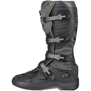 O'Neal 3SRS Zebra crossisaappaat musta-harmaat