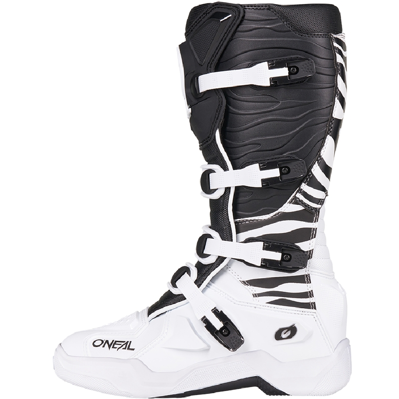O'Neal 3SRS Zebra crossisaappaat musta-valkoiset