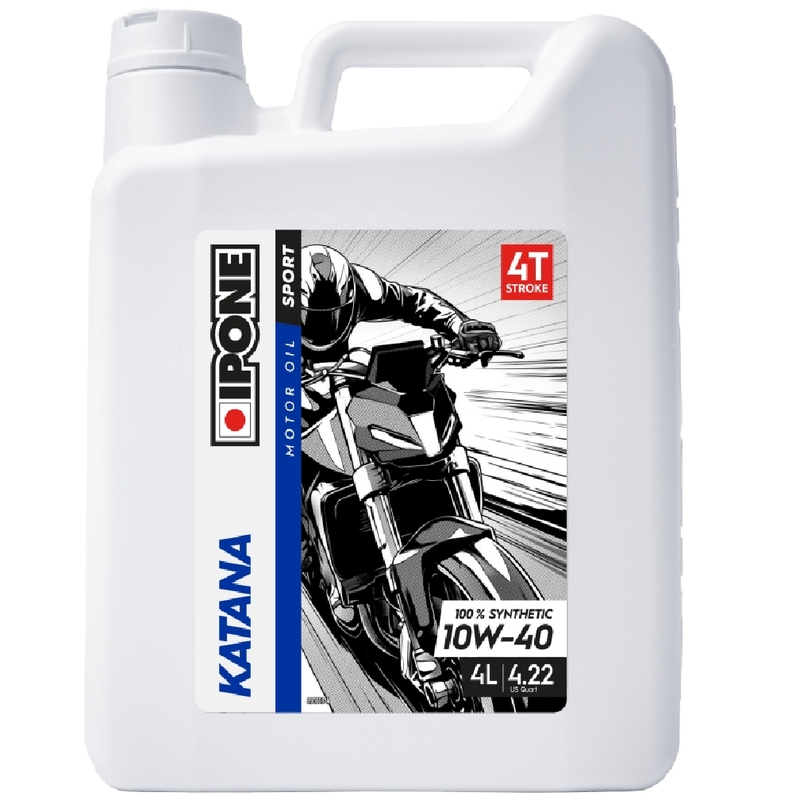 Synteettinen moottoriöljy IPONE Katana 10W-40 Ester MA2 4 l