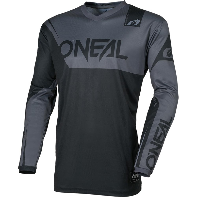 O'Neal Element Racewear Lasten Motocross-paita Musta-Harmaa