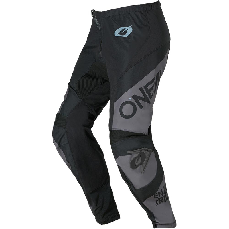 O'Neal Element Racewear Lasten Motocross-housut Musta-Harmaa