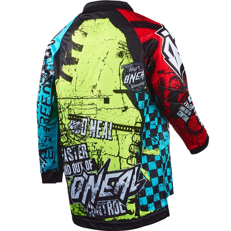 O'Neal Element Wild Lasten Motocross-paita Monivärinen