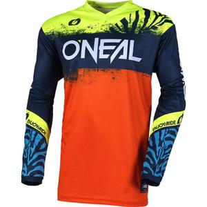 O'Neal Element Shocker Lasten Motocross-paita Sini-Oranssi