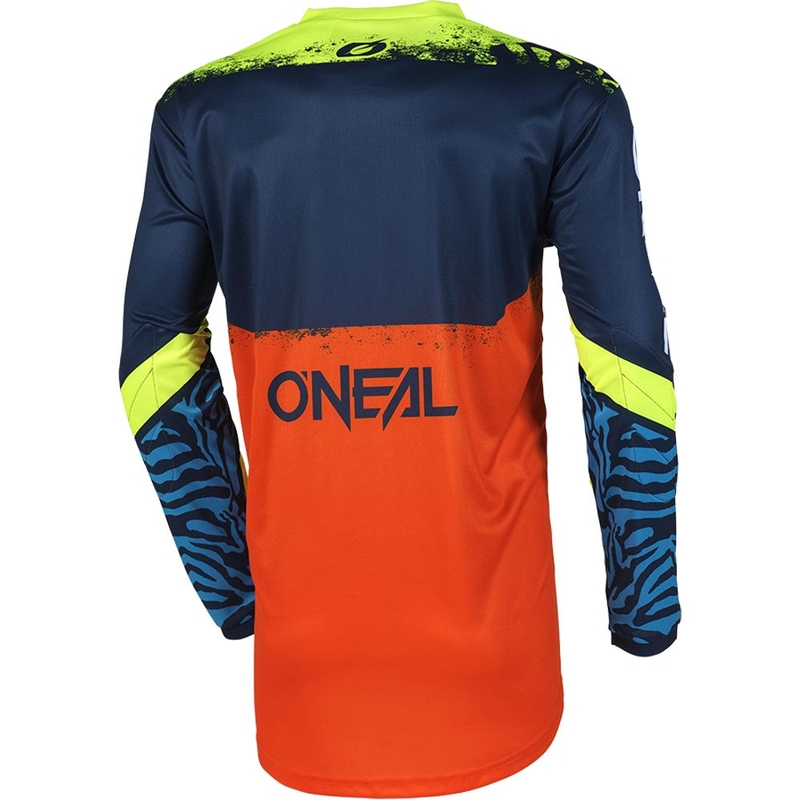 O'Neal Element Shocker Lasten Motocross-paita Sini-Oranssi