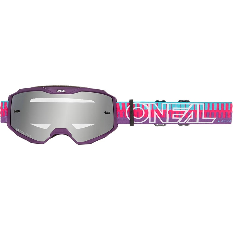 O'Neal B-10 Striped Lasten Motocross-lasit Pinkki-Violetti