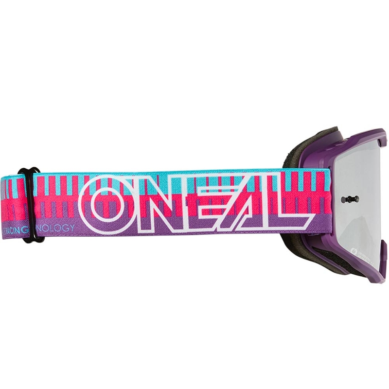 O'Neal B-10 Striped Lasten Motocross-lasit Pinkki-Violetti